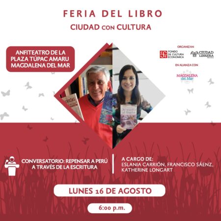 Grupo Ígneo invita a «Repensar a Perú a través de la escritura» en la Feria del Libro «Magdalena lee»