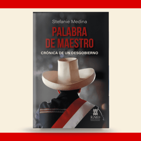 Periodista Stefanie Medina presenta libro «Palabra de maestro. Crónica de un desgobierno»
