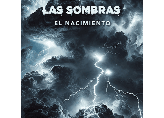 Portada del libro "Reino de las sombras: El nacimiento" de Osliany Cuellar Marrero, una saga de misterio y poderes sobrenaturales.