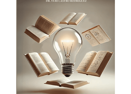 Portada del libro "20 ideas para fomentar la investigación universitaria" de Yuri Castro Rodríguez, una guía para docentes y estudiantes sobre la práctica investigativa.