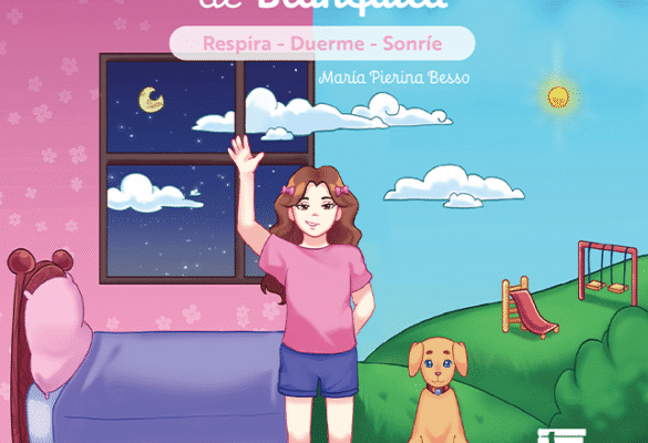 Ilustración del libro El mundo mágico de Blanquita con consejos para dormir mejor