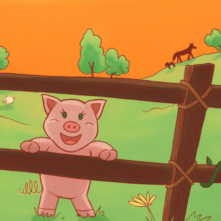 El Cerdito Napoleón: un cuento infantil sobre valentía y superación