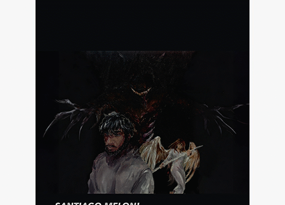 Portada del libro Averno represión de Santiago Meloni, novela de horror psicológico