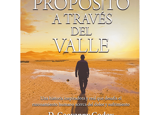 Portada del libro Buscando propósito a través del Valle de D. Geovanny Godoy