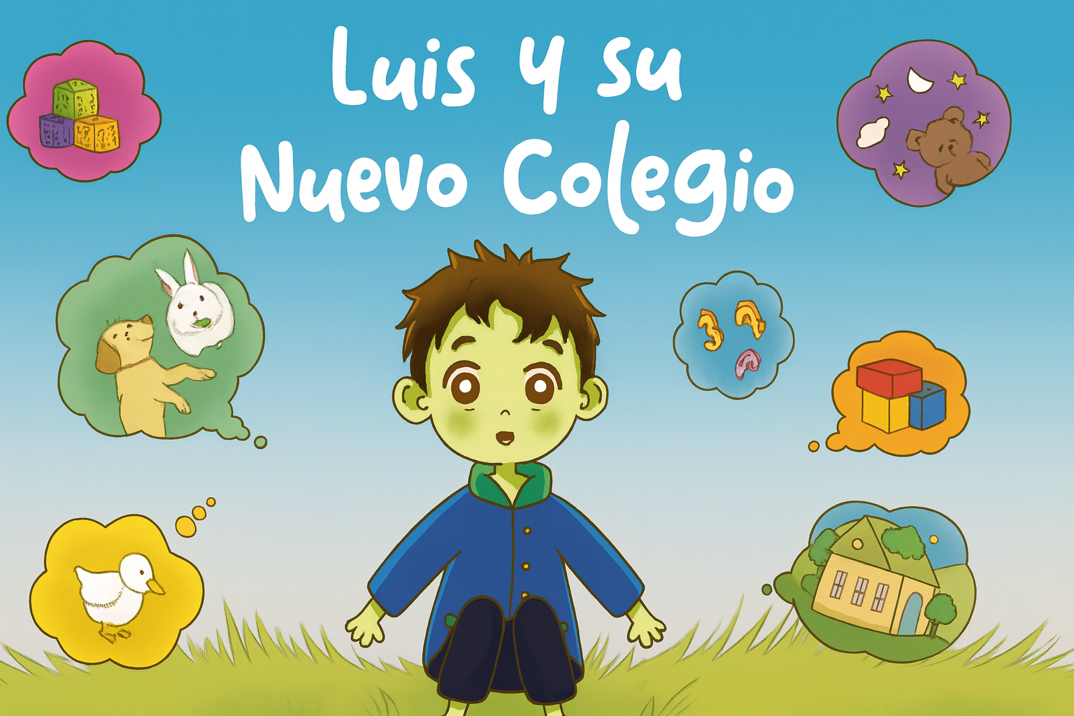 Luis y su nuevo colegio, de María José Zenteno Villablanca, es un cuento sobre neurodiversidad e inclusión que ayuda a educar en empatía desde la infancia.