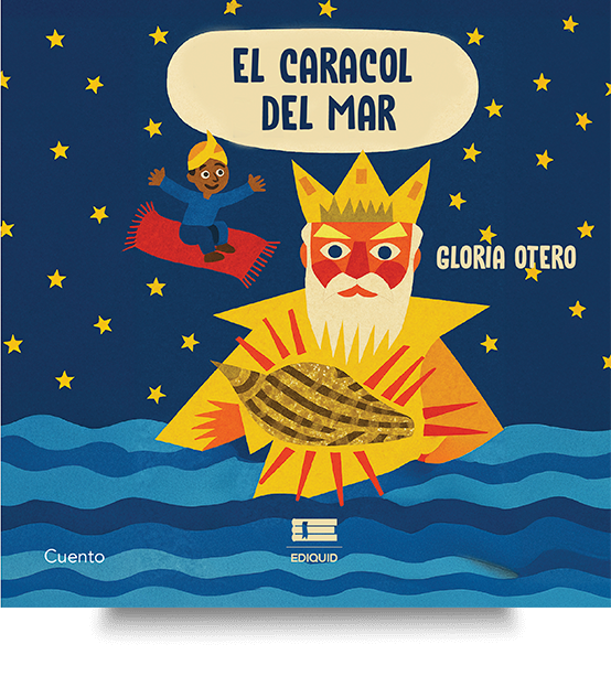 El caracol del mar, de Gloria Otero, un cuento infantil con valores que enseña sobre la bondad y la palabra cumplida. Portada del libro El caracol del mar, de Gloria Otero, un cuento infantil con valores que fomenta la bondad y la imaginación.