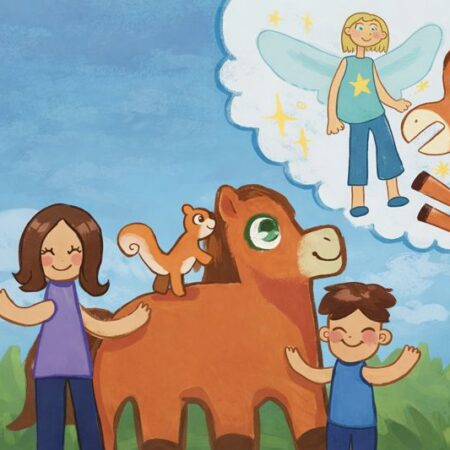 Timoteo, el caballo alado: cuento infantil sobre valentía y generosidad