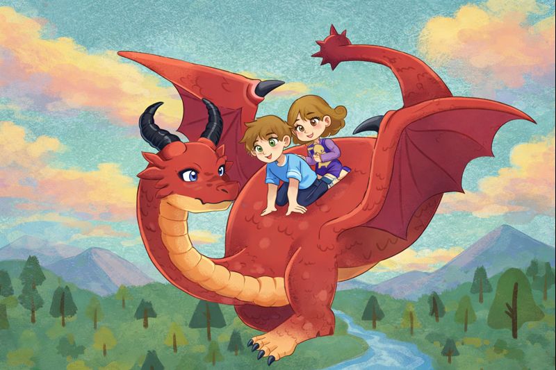 Fantasía de dos hermanos, de Fernando Guevara Rabago, es un cuento infantil que mezcla aventura, magia y valores como la unión y la valentía.