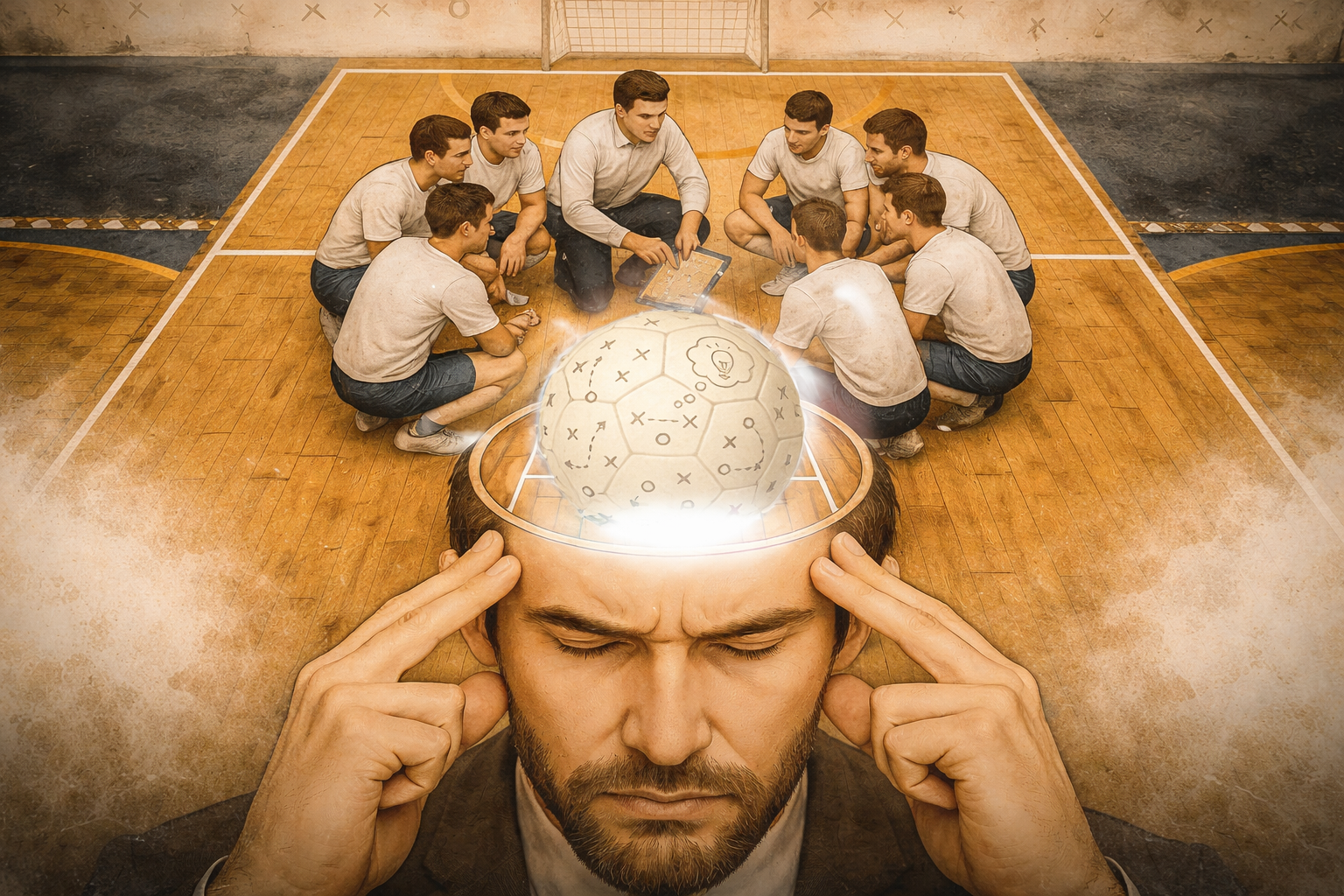 Modelo de futsal táctico ofensivo con metodología progresiva y enfoque formativo integral.