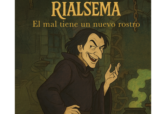 Villano literario en el libro El villano Rialsema de Aleszander Painless