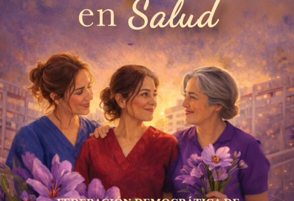 Portada de Relatos de mujeres en Salud, libro sobre salud pública femenina.