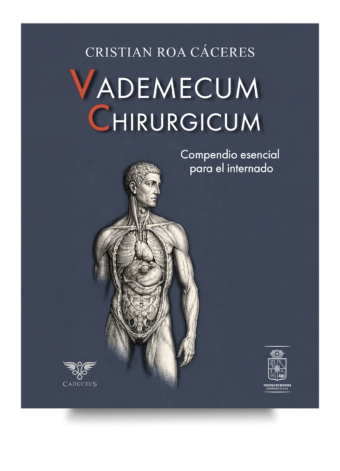 Portada de Vademecum Chirurgicum, guía de cirugía clínica para estudiantes de medicina.