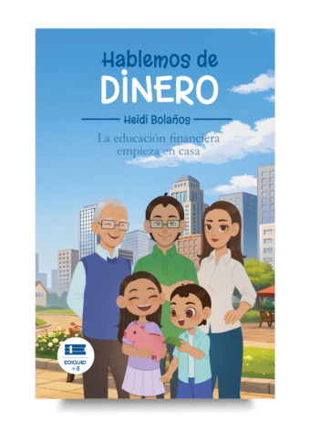 Portada de Hablemos de dinero, libro sobre educación financiera para niños.