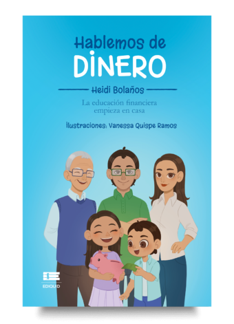 Portada de Hablemos de dinero, libro sobre educación financiera para niños.