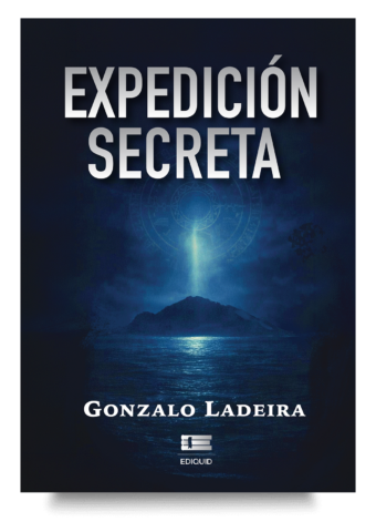 Portada de Expedición Secreta, novela de thriller histórico y exploración.
