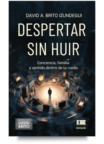 Portada de Despertar sin huir, libro sobre conciencia personal y vida interior.