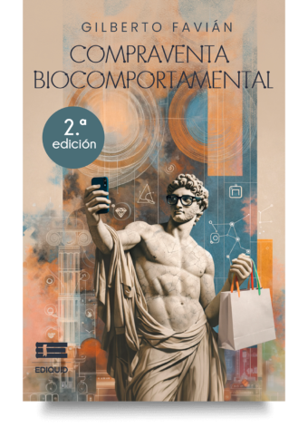 Portada de Compraventa biocomportamental, poemario de poesía experimental.