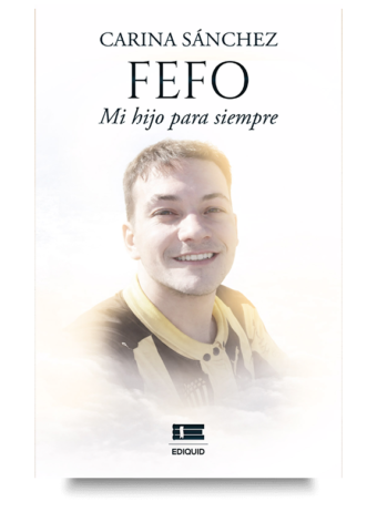 Portada de FEFO, mi hijo para siempre, libro sobre amor maternal, duelo y sanación emocional.