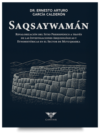 Portada de Saqsaywamán, libro sobre arquitectura inca, arqueología y simbolismo del mundo andino.