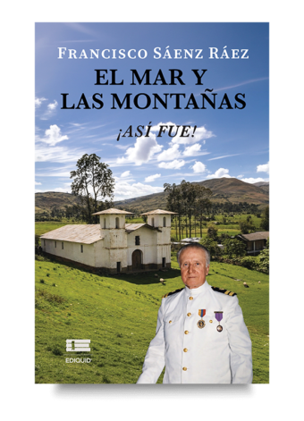 Portada de El mar y las montañas: ¡Así fue!, libro sobre memorias de vida, viajes y reflexión personal.