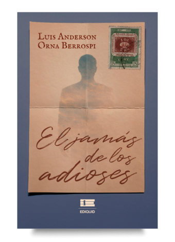 Portada de El jamás de los adioses, libro de poesía introspectiva sobre la memoria, el afecto y la esperanza.