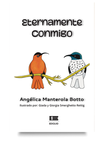Portada de Eternamente conmigo, libro de poesía mística y reflexión espiritual.