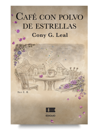 Portada de Café con polvo de estrellas, libro sobre terapia narrativa y memoria emocional.