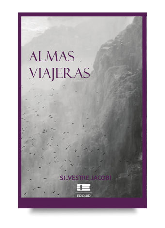 Portada de Almas viajeras, libro sobre viaje consciente, crecimiento personal y reflexión espiritual.