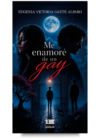Portada de Me enamoré de un gay, novela sobre amor imposible, memoria histórica y superación personal.