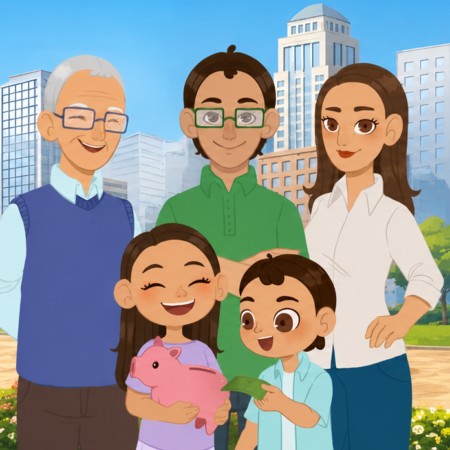 Una inversión para toda la vida. Educación financiera para niños