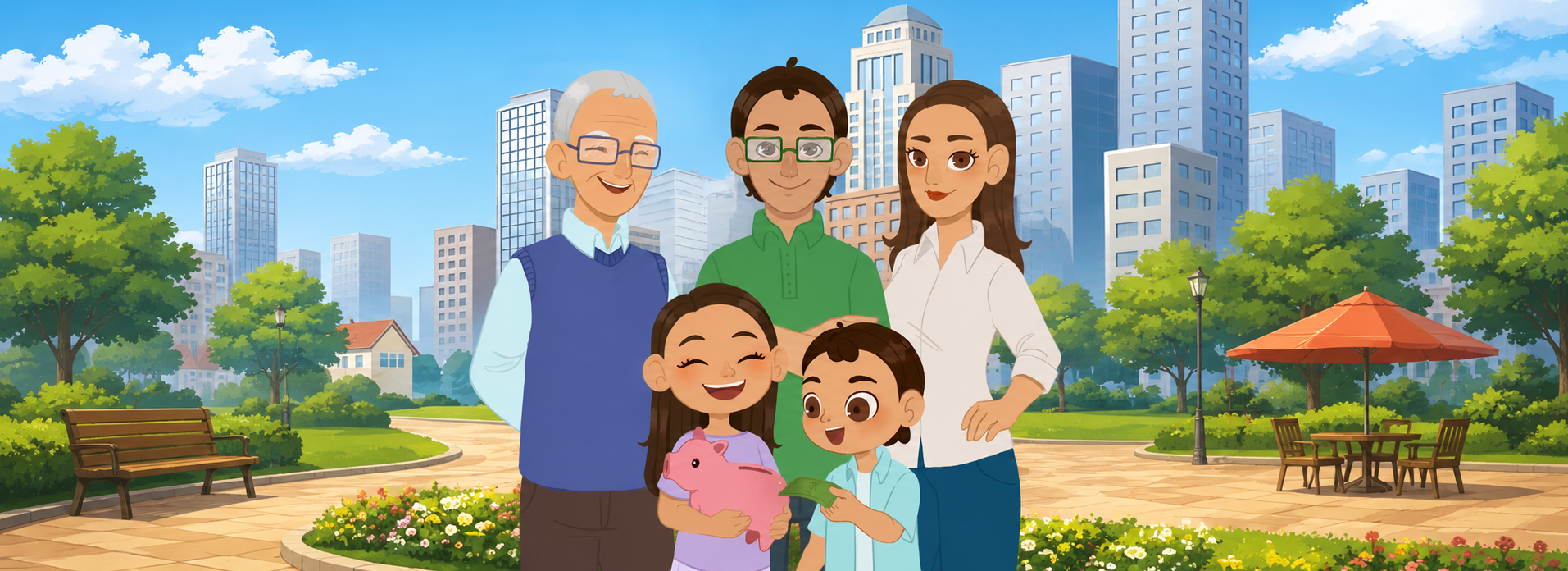 Hablemos de dinero acerca la educación financiera a niños y familias mediante una historia práctica, entretenida y fácil de comprender.