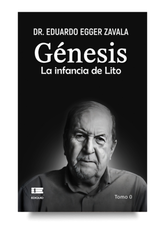 Portada de Génesis. La infancia de Lito. Tomo 0, libro autobiográfico sobre memorias de infancia en el sur de Chile.