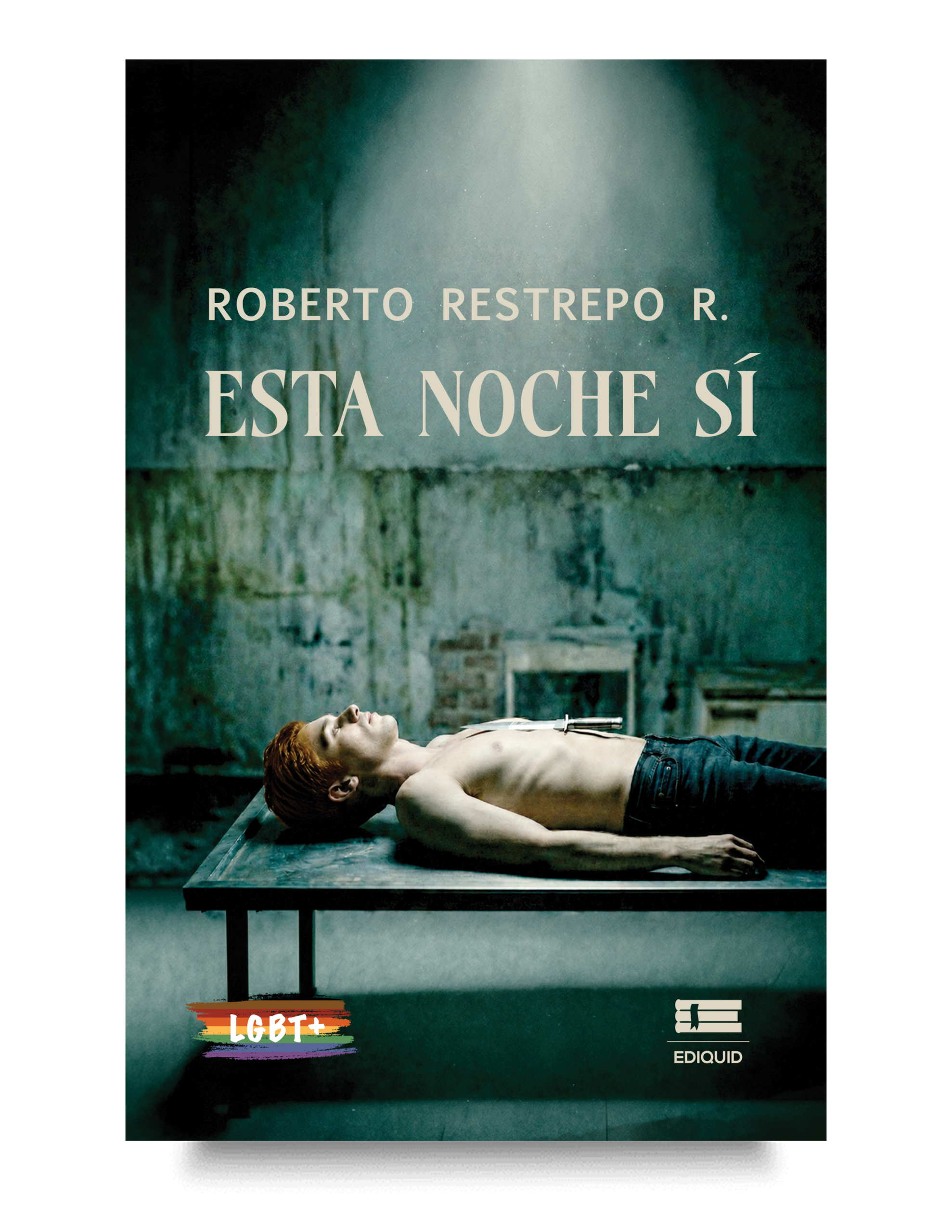 Una novela que explora el impacto del trauma y la búsqueda de esperanza. Portada de Esta noche sí, novela sobre trauma psicológico, memoria, identidad y salud mental.