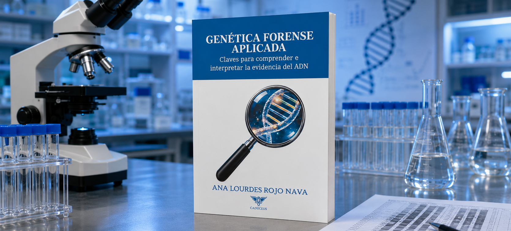 Ana Lourdes Rojo Nava habla sobre Genética forense aplicada, una obra clara y rigurosa sobre ADN, ciencias forenses y ámbito judicial.