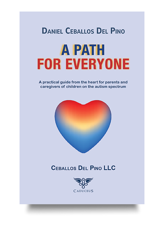 A compassionate guide to family support, inclusion, and early childhood development. Cover of A Path for Everyone, a guide to early support and inclusive education.