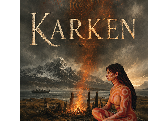Portada de Karken, novela sobre memoria ancestral y cultura selk'nam.