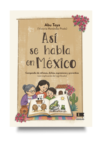 Portada de Así se habla en México, libro sobre refranes mexicanos.