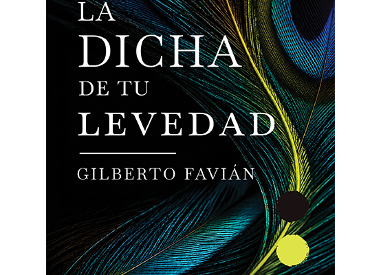 Portada de La dicha de tu levedad, poemario sobre vínculo íntimo, deseo y espiritualidad.