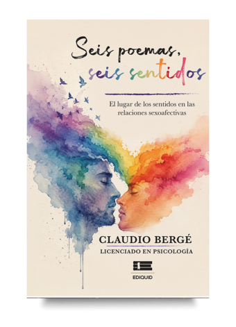 Portada de Seis poemas, seis sentidos, poemario sobre vínculos afectivos, amor e identidad.