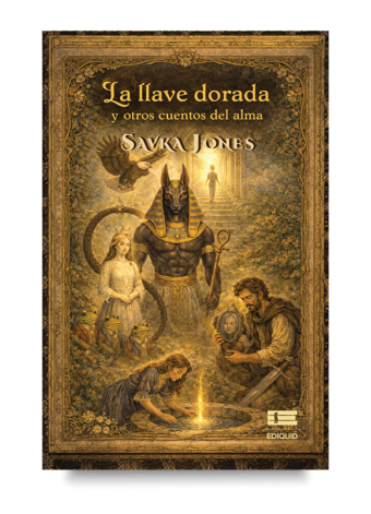 Portada de La llave dorada y otros cuentos del alma, libro de fábulas espirituales con enseñanzas sobre la vida y el amor.
