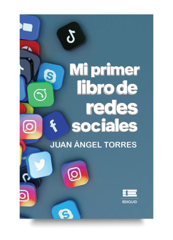 Portada de Mi primer libro de redes sociales, guía sobre estrategia digital y comunicación en redes sociales.