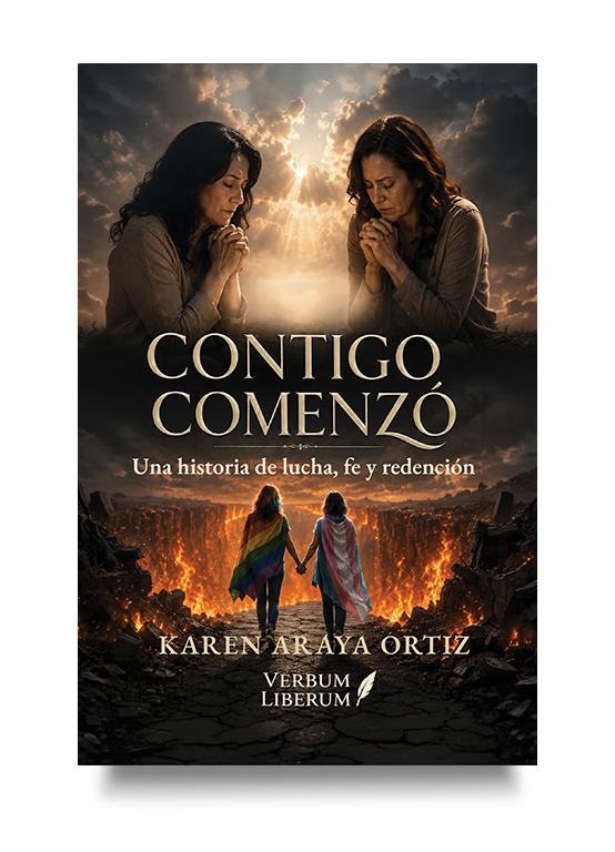 Conversión espiritual y transformación personal a través de la fe. Conversión espiritual en la portada de Contigo comenzó.