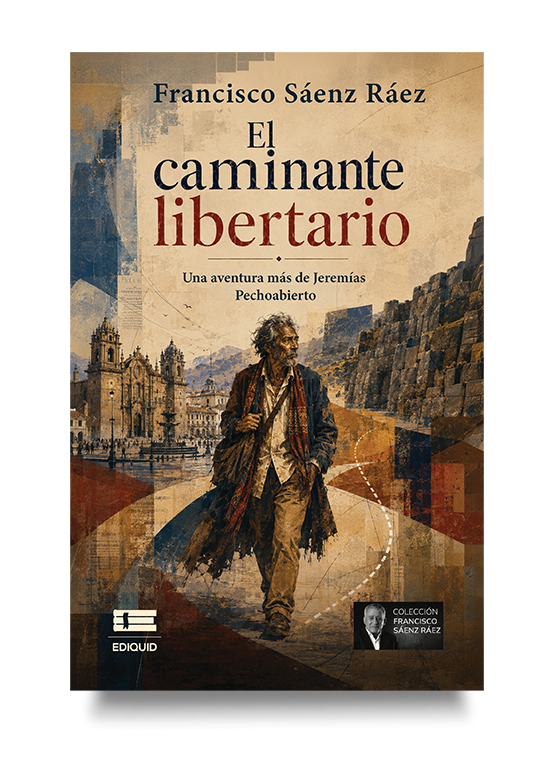 Libertad individual y reflexión social en el recorrido de Jeremías Pechoabierto. Libertad individual en la portada de El caminante libertario.