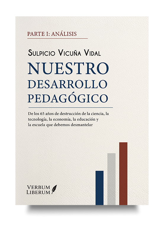 Pedagogía científica aplicada al análisis de la educación peruana. Pedagogía científica en la portada de Nuestro desarrollo pedagógico. Parte I: Análisis.