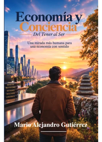 Economía consciente en la portada de Economía y conciencia.