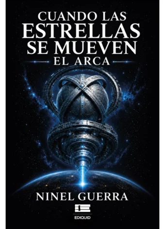 Ficción distópica en la portada de Cuando las estrellas se mueven.